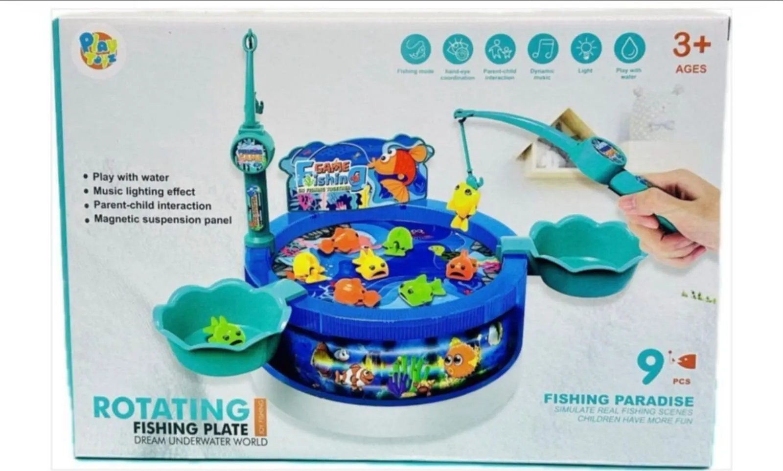 Rotating Fishing Game